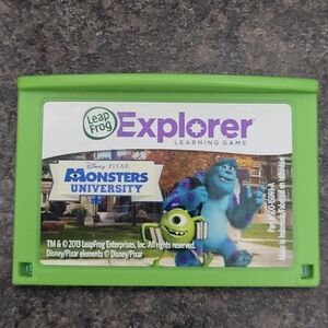 LeapFrog Explorer Monsters University Game- Cart Only